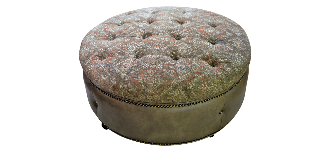 Armstrong Tufted Ottoman